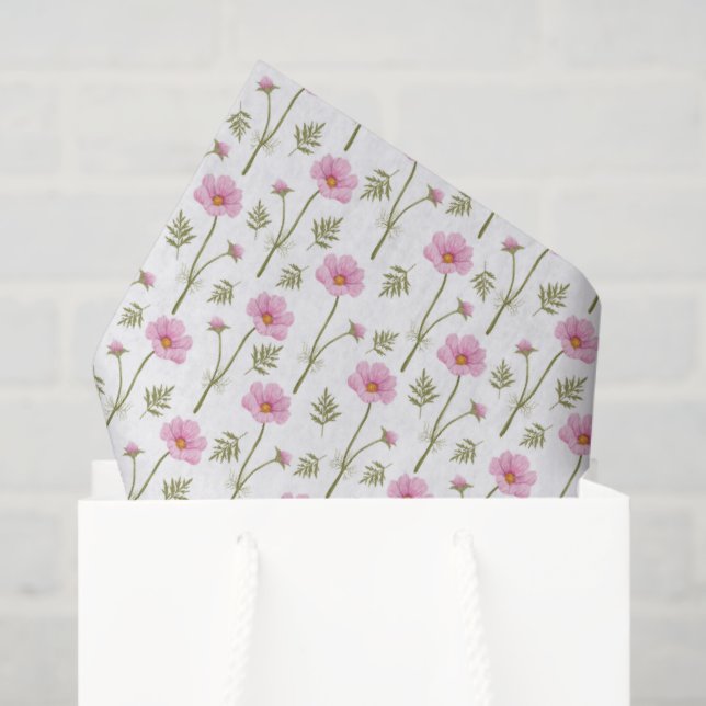 De Seda Papel Tecido Cosmos (Sacola de presentes)