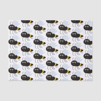 De Seda Papel Tecido Feliz das Abelhas