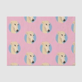 De Seda Papel Tecido Greyhound