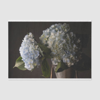 De Seda Papel Tecido Hydrangea