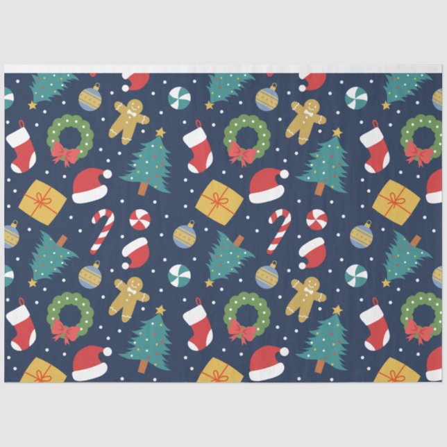 De Seda Papel Tecido Jolly Jumble (Frente )
