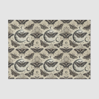 De Seda Papel Tecido Luna Moth | Inspirado na Natureza Ele