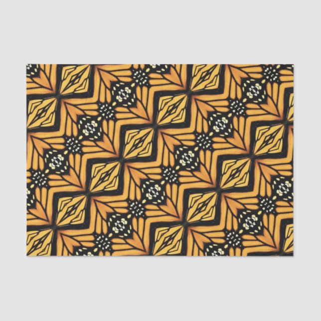 De Seda Papel Tecido Monarca Borboleta Wing (Frente )