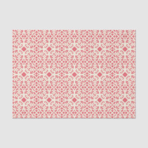 De Seda Papel Tecido Padrão Abstrato Vermelho
