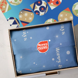 De Seda Papel Tecido para Festa Feliz Sempre Natal