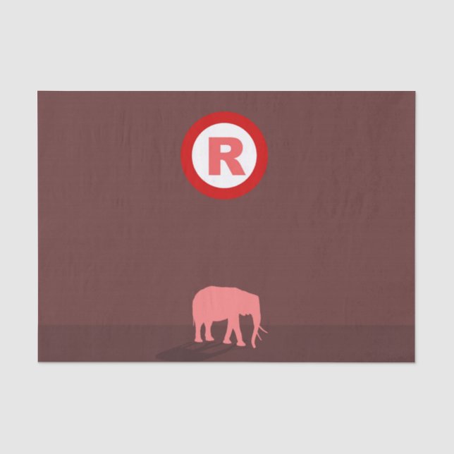De Seda Papel Tecido Republicano (Frente )
