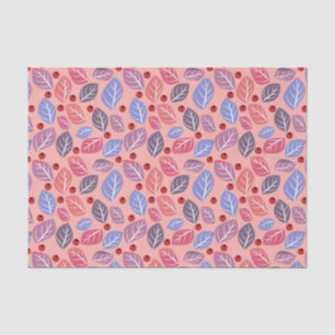 De Seda Papel Tecido Rosa Folhas da Primavera