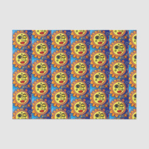 De Seda Papel Tecido Sassy Sun