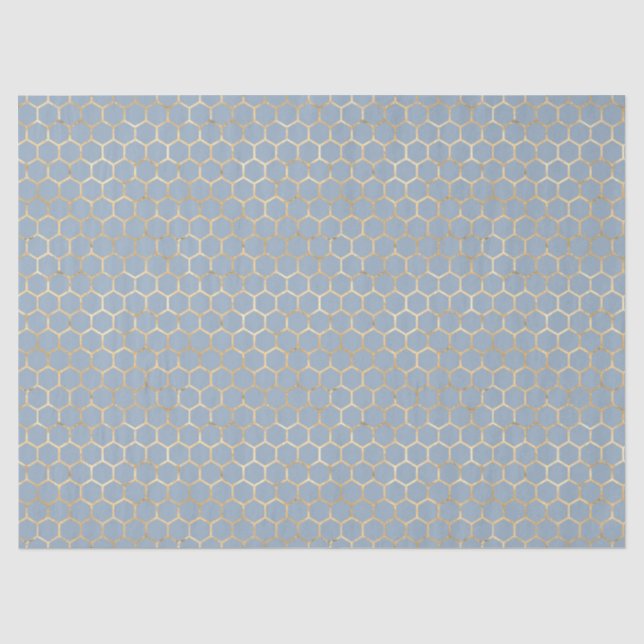 De Seda Papel Tecido Série Serenity Bee Design 7 (Frente )