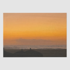 De Seda Papel Tecido Sunset