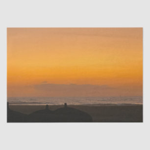 De Seda Papel Tecido Sunset