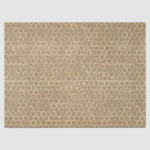 De Seda Papel Tecido Vintage Honey Bee Series Design 1