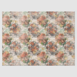 De Seda Papel Tecido Vintage Honey Bee Series Design 11