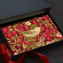 Papel Tecido William Morris Strawberry Thief