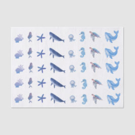 De Seda Papel Tecidual - a sereia do mar