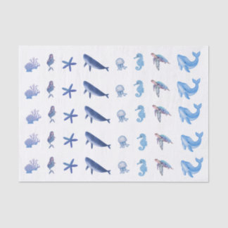 De Seda Papel Tecidual - a sereia do mar