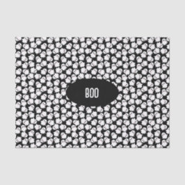 De Seda Papel Tecidual com fantasmas kawaii fofos.