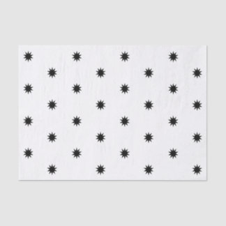 De Seda Papel Tecidual das Estrelas Funky