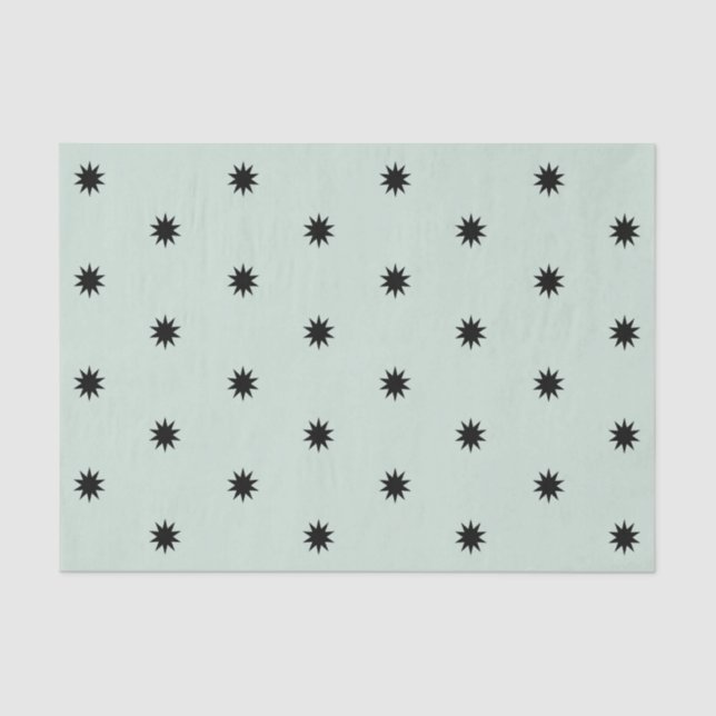 De Seda Papel Tecidual das Estrelas Funky (Frente )