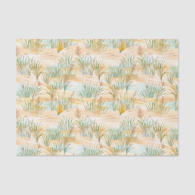 De Seda Papel Tecidual Praia Verão (Frente )