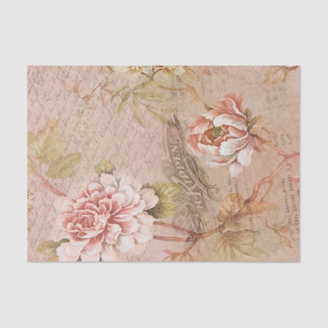 De Seda Papel tecidular (Frente )