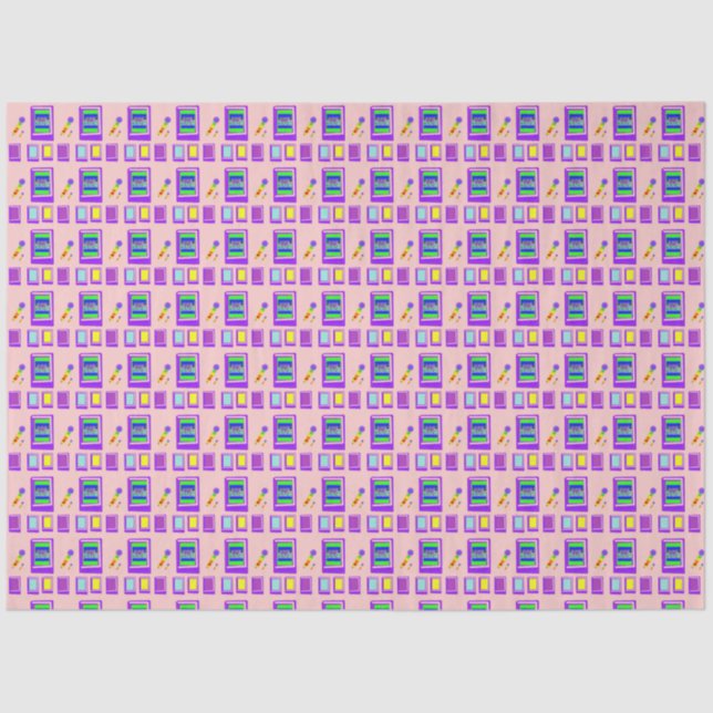 De Seda Papel tecidular (Frente )