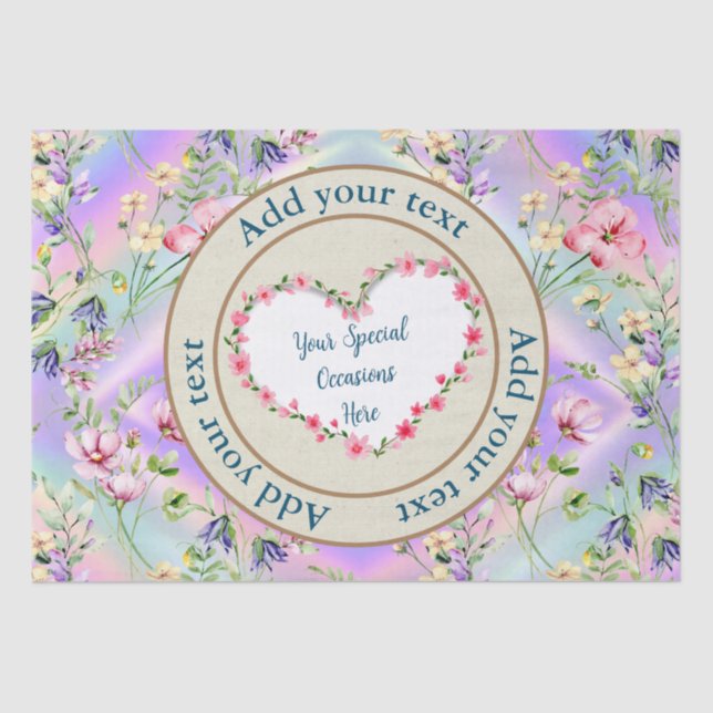 De Seda Papel tecidular (Frente )