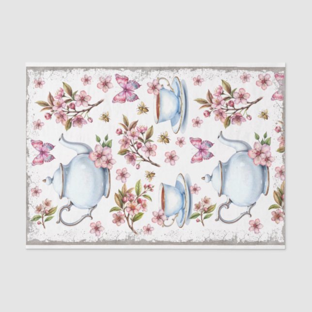 De Seda Papel tecidular (Frente )