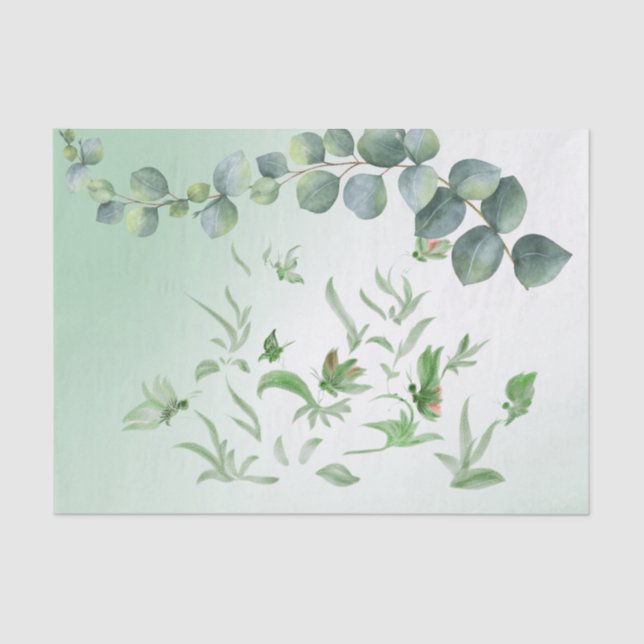 De Seda Papel tecidular (Frente )