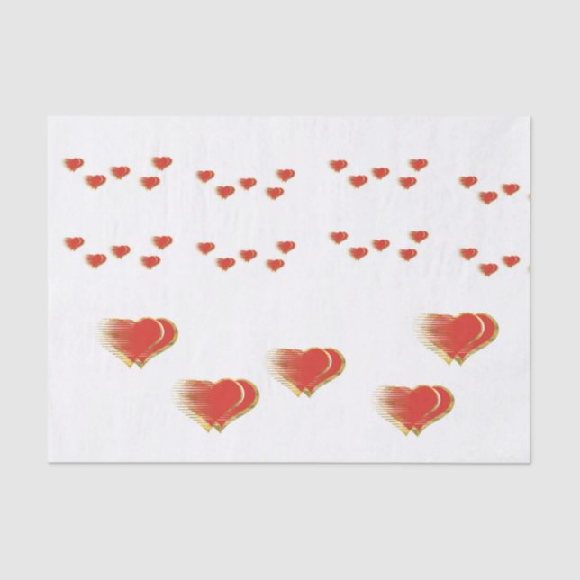 De Seda Papel tecidular, branco (Frente )