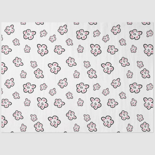 De Seda papel tecidular cor-de-rosa (Frente )