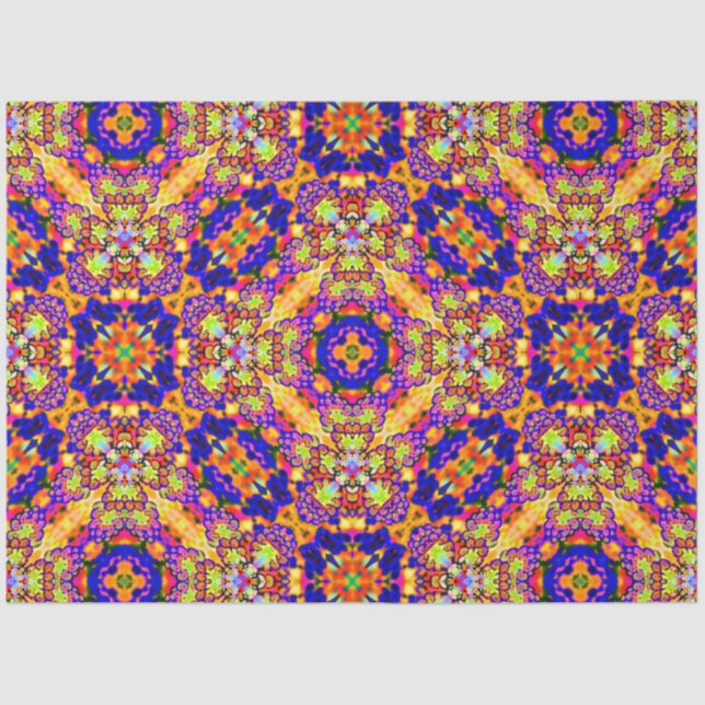 De Seda papel tecidular da praia (Frente )