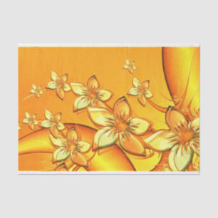 De Seda papel tecidular das flores do Havaí