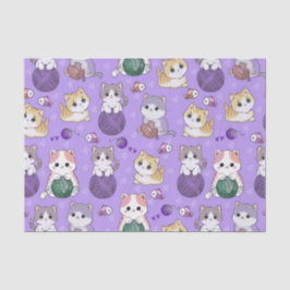 De Seda Papel tecidular para gatinhos adoráveis