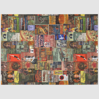 De Seda Papel Teclado Publicitário Vintage