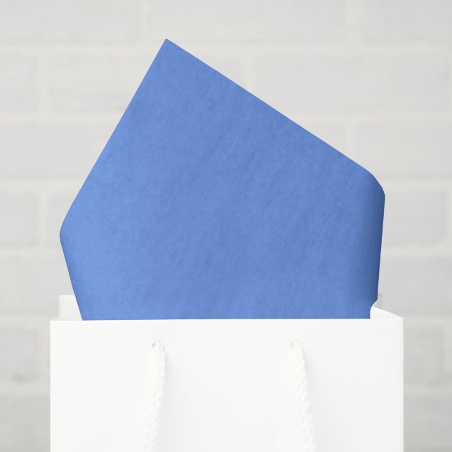 De Seda Papel Tema Azul Cornflower (Sacola de presentes)