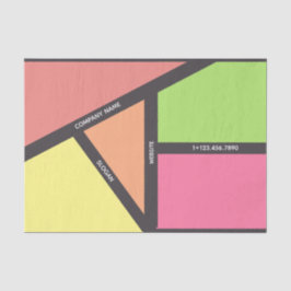 De Seda Papel Tema Geométrico