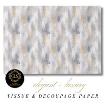Papel Tissue Aquarela Estética Luxo Metálico