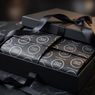 De Seda Papel Tissue com Logotipo Personalizado e Nome da