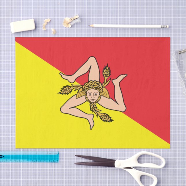 De Seda Papel tissue da Sicília, papel-pano da Sicília (Arte )