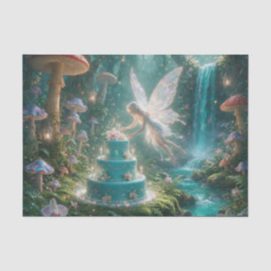 De Seda Papel Tissue Fada Encantada Tropical