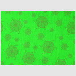 De Seda Papel Tissue Monocromático FTF em Verde
