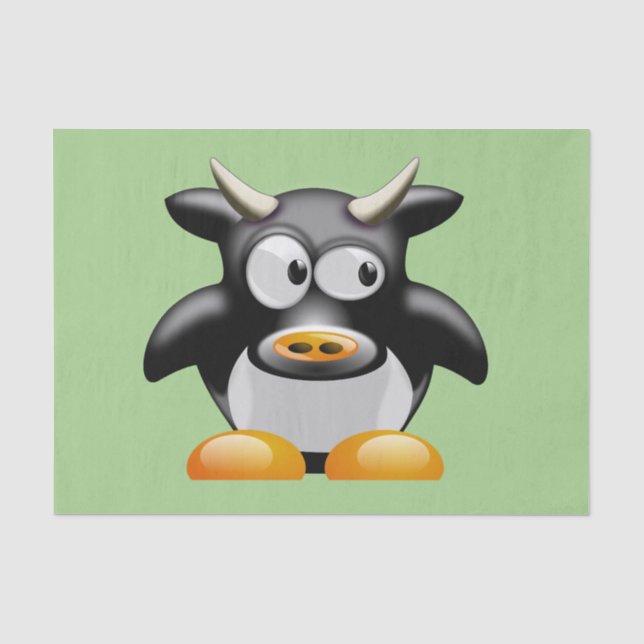 De Seda papel tissue moo (Frente )