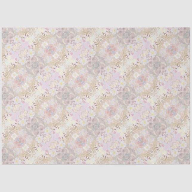 De Seda Papel Tissue Pamela Pattern B Elegant 8 kg (Frente )