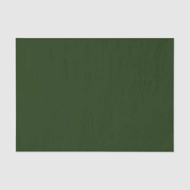 De Seda Papel Tissue Verde Floresta (Frente )