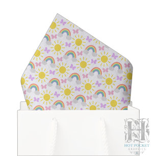 De Seda Papel Tissues Little Sunshine & Rainbows