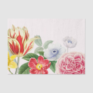 De Seda Papel Trato PERSONALIZÁVEL PINCO TULIP JAPONÊS
