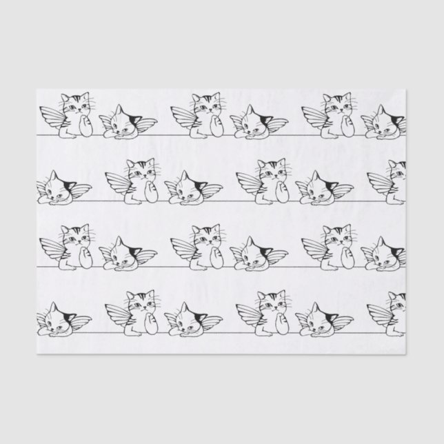 De Seda PENSAMENTO COM O Papel Tecidual das Asas (Frente )