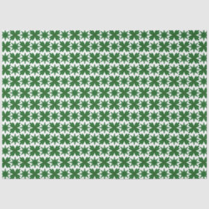 De Seda Pine Snowflakes Papel Tecidual