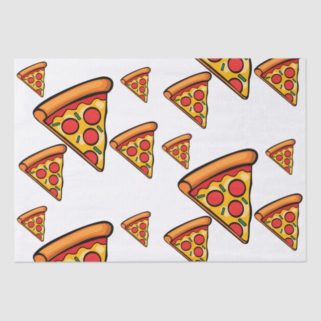 De Seda Pizza Friday Design - Papel Tecidual (Frente )